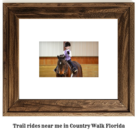 trail rides near me in Country Walk, Florida